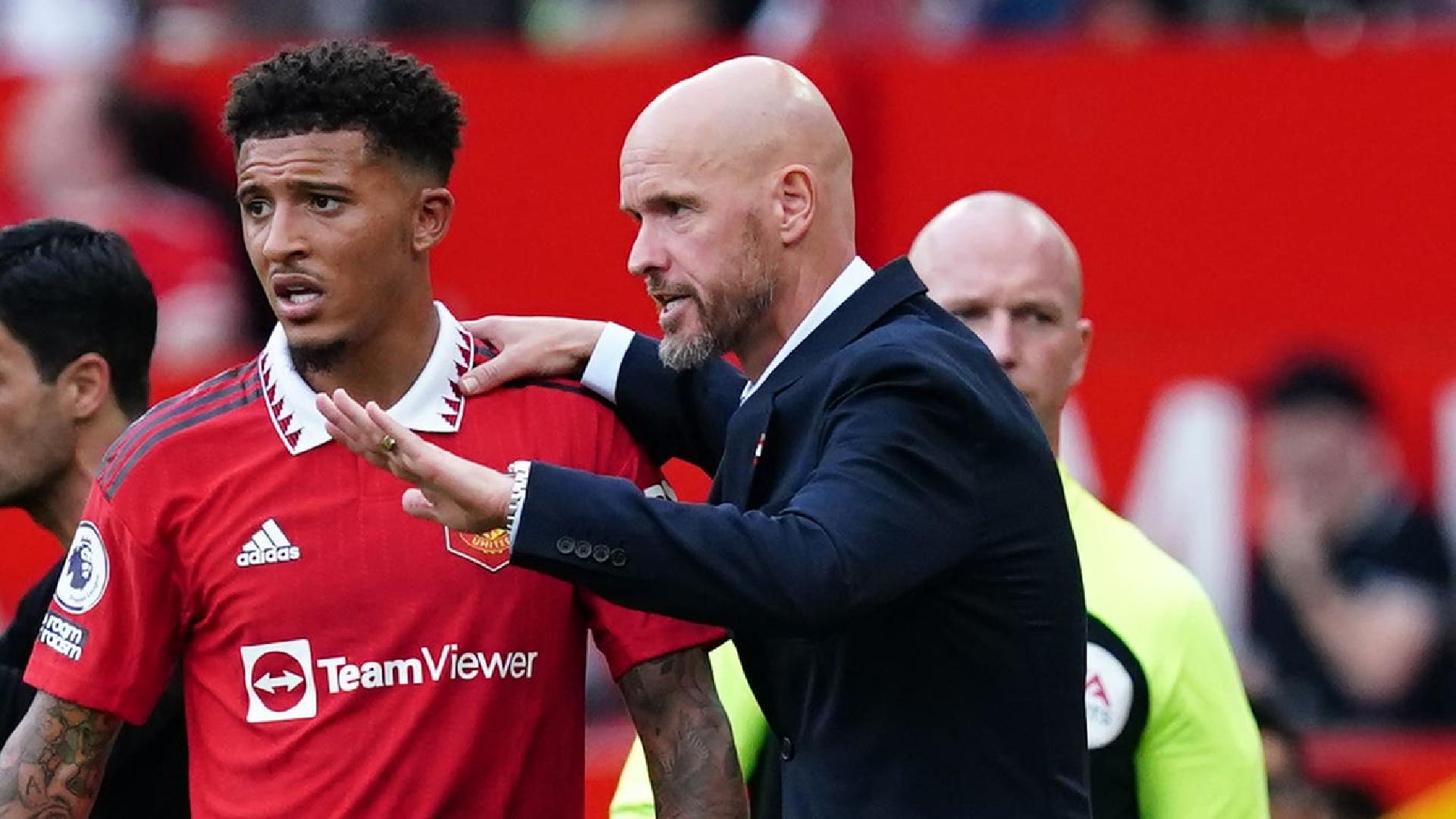 Ten Hag chính thức đặt yêu cầu trục xuất Jadon Sancho